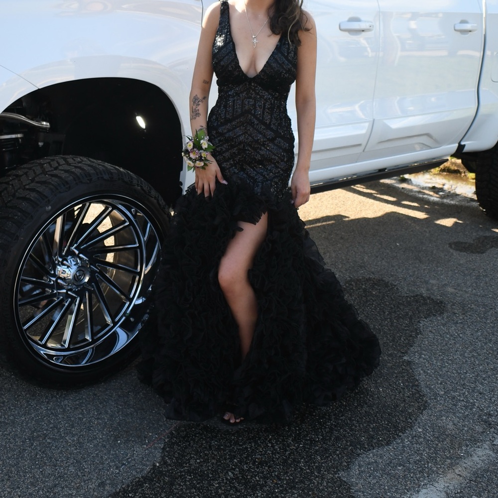 Jovani Black Sequin prom dress - Picture 7 of 7